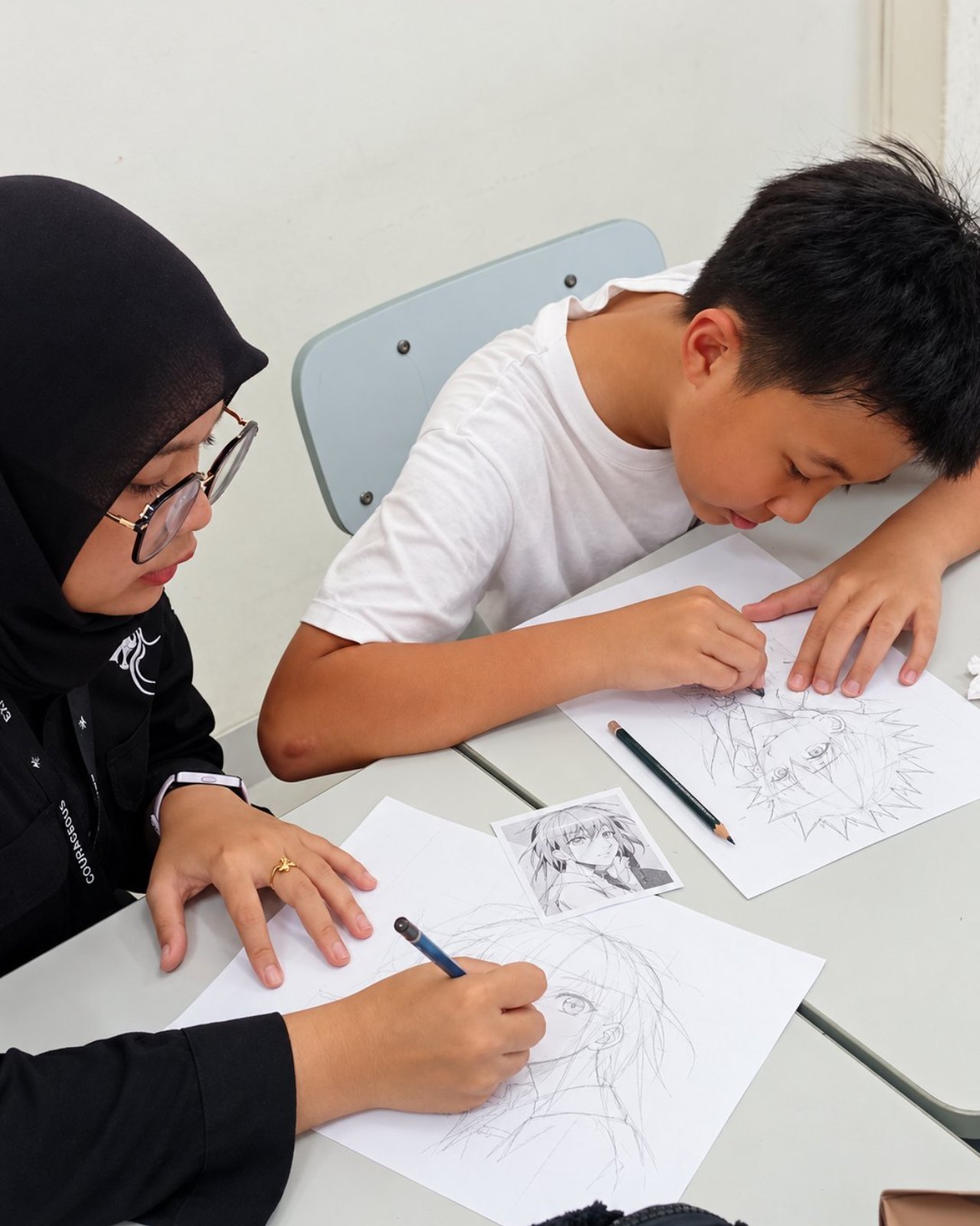 Foto: Menggambar Manga 1